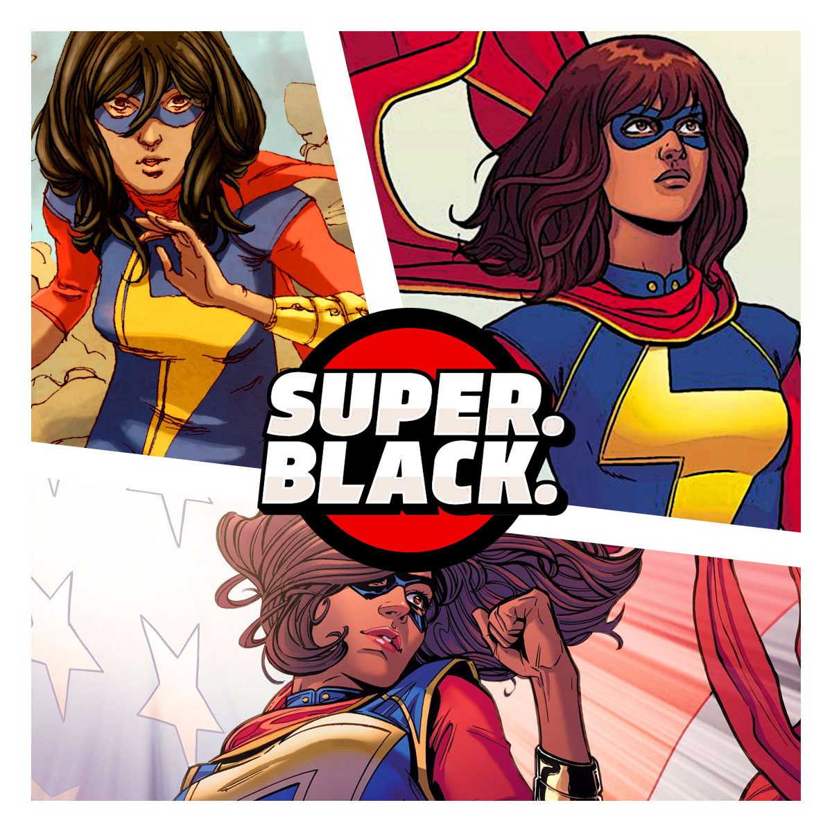 Kamala Khan a.k.a Ms. Marvel - Super. Black.