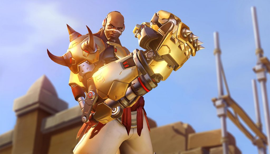Black Characters With Metal Arms - Doomfist