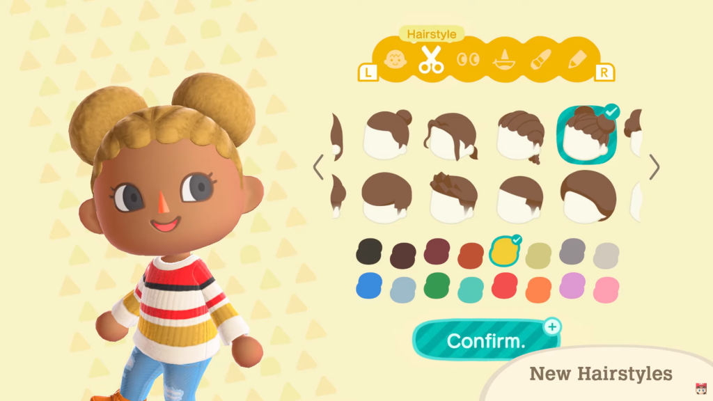 Animal Crossing: New Horizons finally adds hair for Black people: The Buns